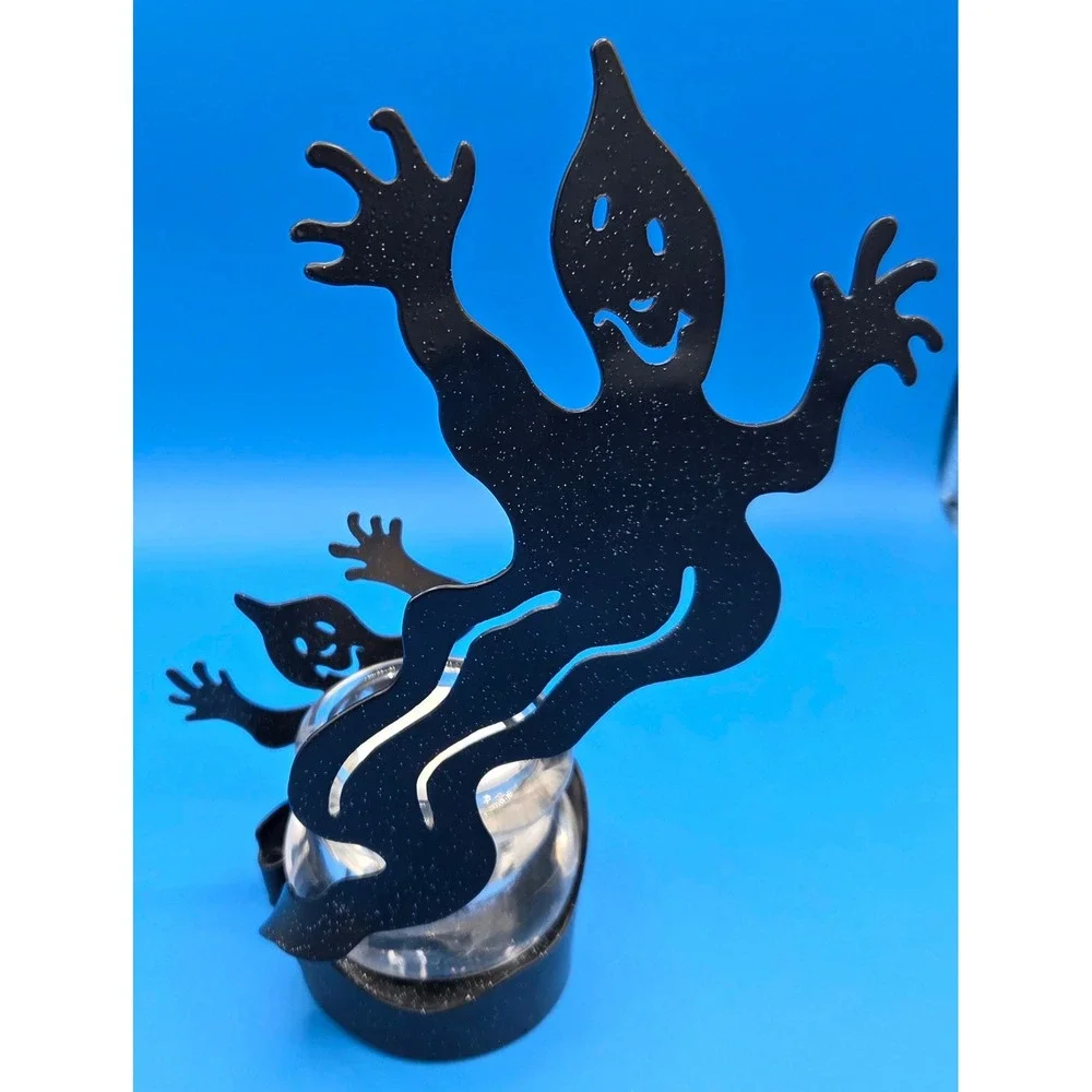 PartyLite Shadowdancers Ghost Votive & Tealight Candle Holder P7346 Retired